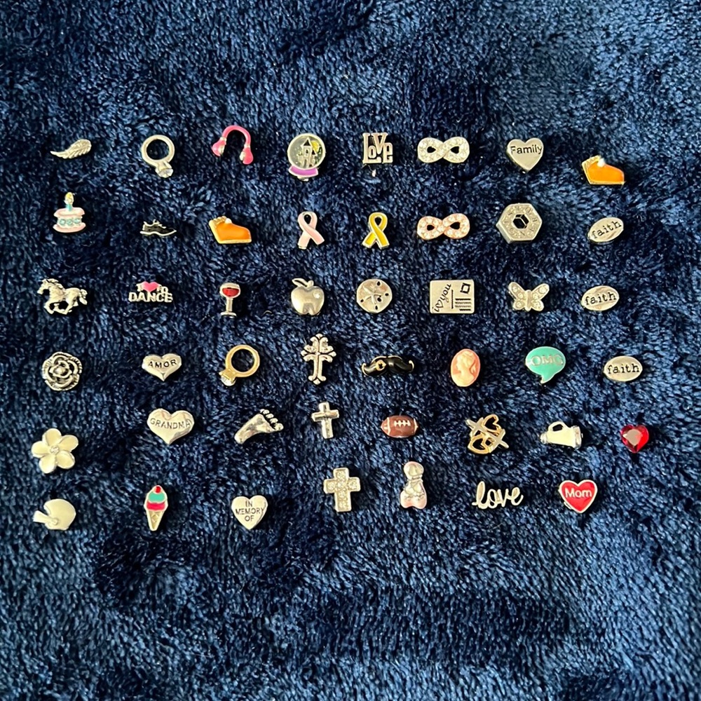 $5 each or entire lot. Origami Owl Charms.